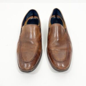 Men's Cole Haan Lenox Hill Venetian Slip On Brown Leather Loafers Size 11